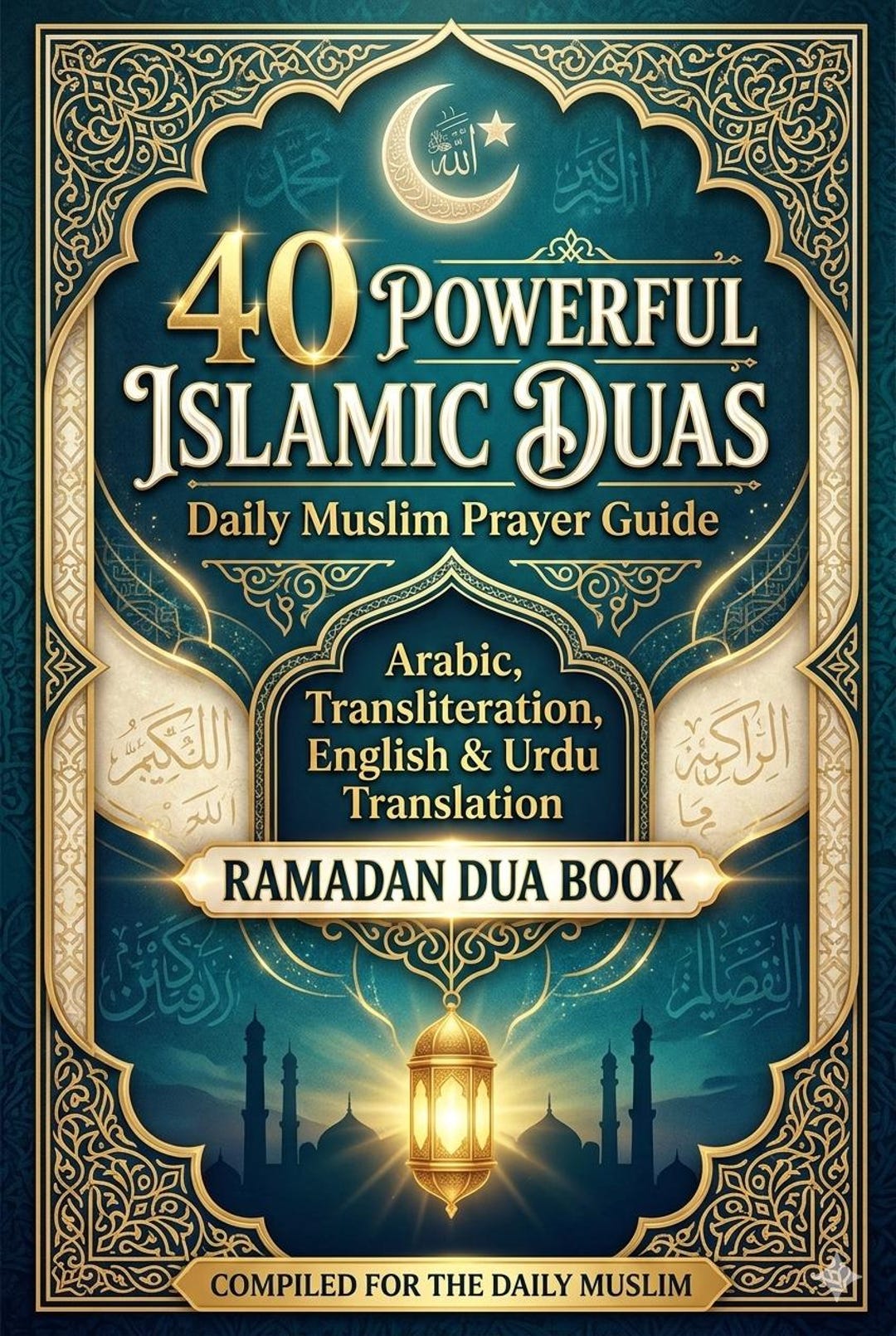 Whispers of the Heart: 40 Islamic Duas (arabic, Transliteration ...
