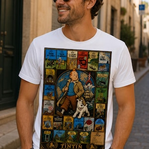 Tintin – Det ultimata äventyret-T-shirt bild 1
