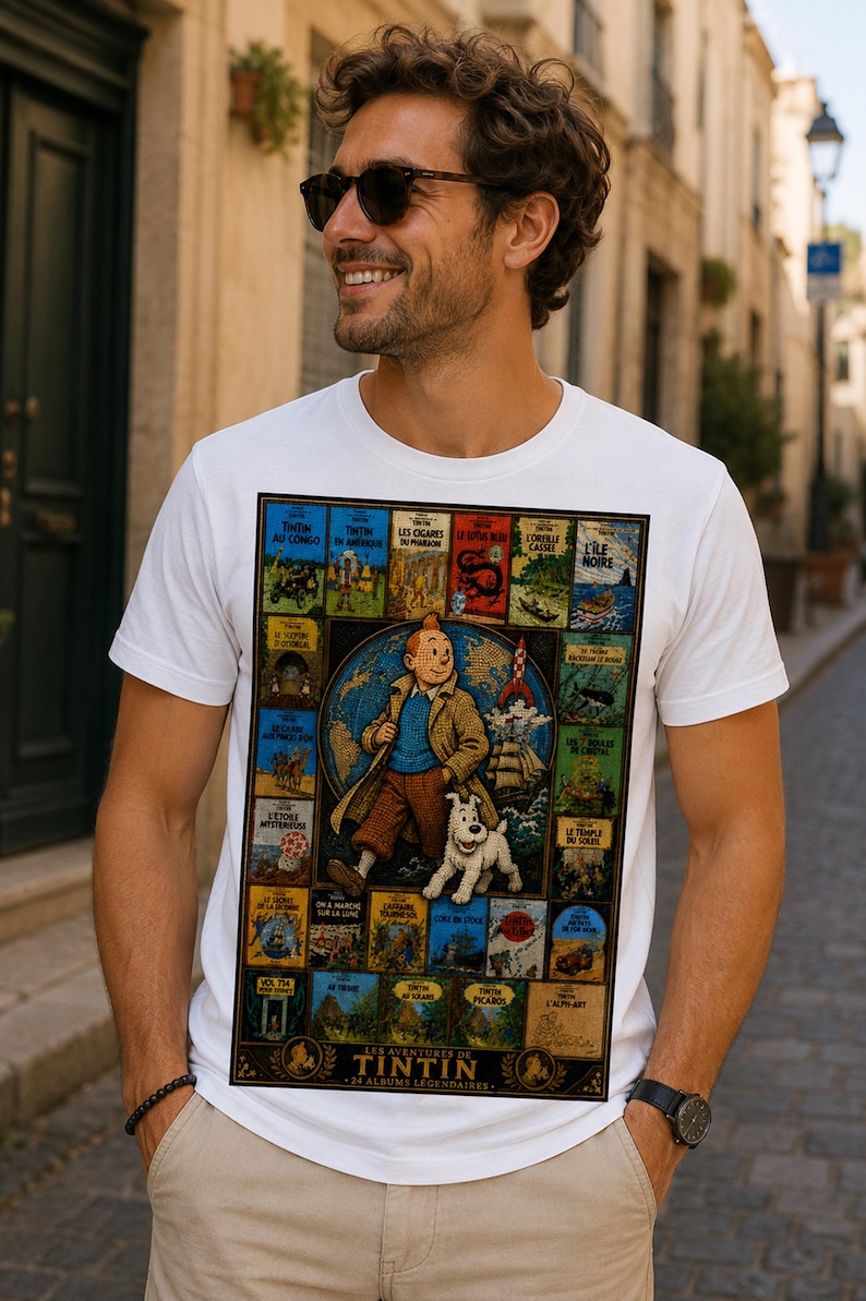 Tintin – Det ultimata äventyret-T-shirt bild 1