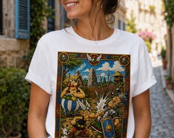 Asterix der Gallier – Mosaik-Edition des legendären ersten Album-T-Shirts