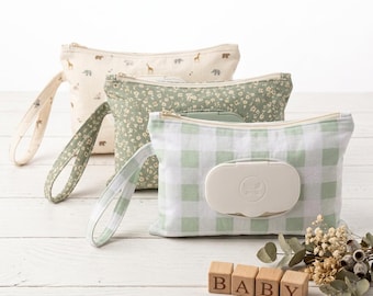 Patrón de costura en PDF para neceser de pañales y toallitas / Bolso de bebé para principiantes / Descarga instantánea / Bolsa para pañales / Regalo DIY para baby shower