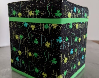 St. Patricks Day Tissue Box Cover - FREE SHIPPING