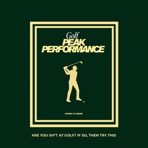 Golf Gift | Golf Practice Guide | Golf Game Tracker | Funny Golf Scorecard & Practice Log | Printable Planner for Improvement