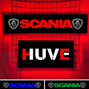 LED board TIR Truck Lkw Scania (G) 90x20cm