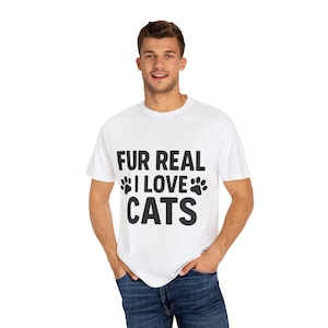Funny Cat Lover T-Shirt: Unisex Graphic Tee, Soft Cotton