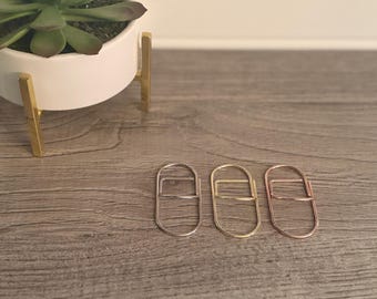 Paperclip Pen Holder | Stainless Steel Journal Clip