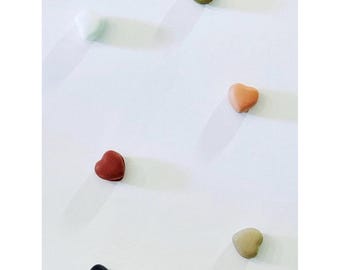 Mini Dual Sided Heart Planner or Agenda Magnet