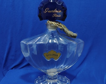 バカラ ヴィンテージ ゲラン ルール ブルー 空の香水瓶 - Etsy 日本