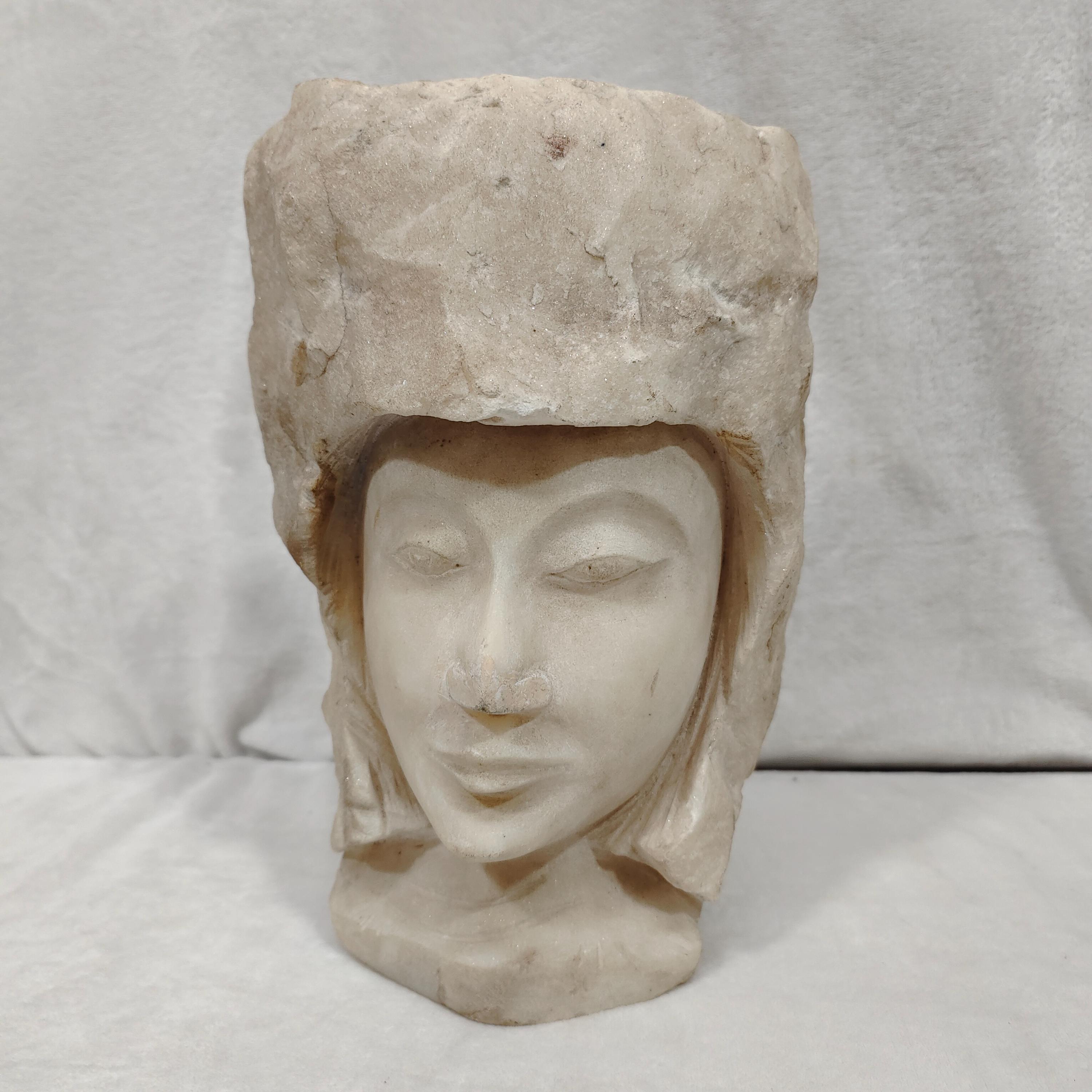 仏像　大理石 ヴィンテージ大理石装飾アート作品｜手作りの仏像石像｜棚飾り - Etsy 日本