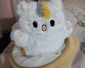 Kawaii Taiyaki Cat Plushie | Anime Plush Toy