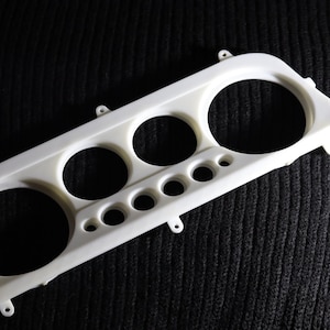 Ford Escort MK2 Instrument Panel Insert - Custom Fit, Precision SLA Printed