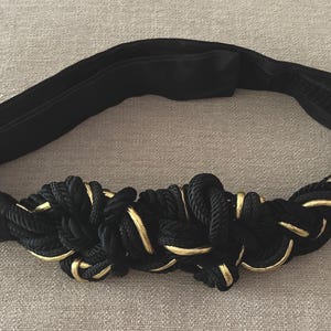 Gold Rope Belt 80s - Etsy display picture 1