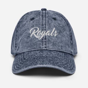 Vintage Kansas City Royals Hat, Retro Baseball Cap, 90s MLB Team Gear, Sports Gift