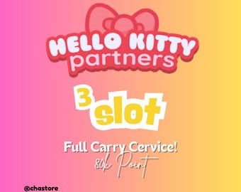 Monopoly GO Pet Show Partners Event - Full Carry Service (3x Slot, 80k Point Guaranteed)