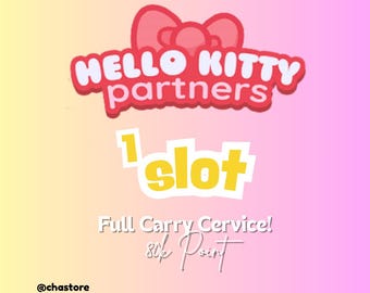 Monopoly_GO Pet Show Partners Event - Full Carry Service 80k Point - 1x Slot
