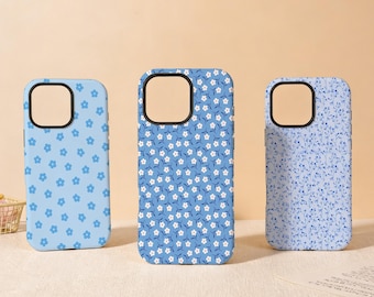 Blue Series Tough Phone Cover for iPhone 17 Pro/ProMax 16 16e 15 14 13 Tough Case,Glossy/Matte iPhone Air SE XS XR Mini Magsafe Case,Gift