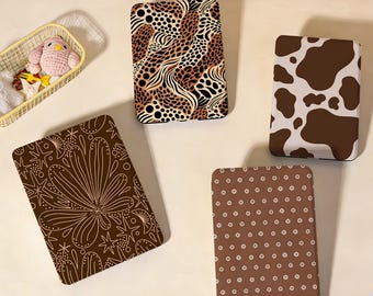 Brown Series Personilzed Name Kindle Case,Paperwhite 12/11/10th Case,Kindle Colorsoft 7 inch 2024,Auto Wake & Sleep,E-Readers Gift