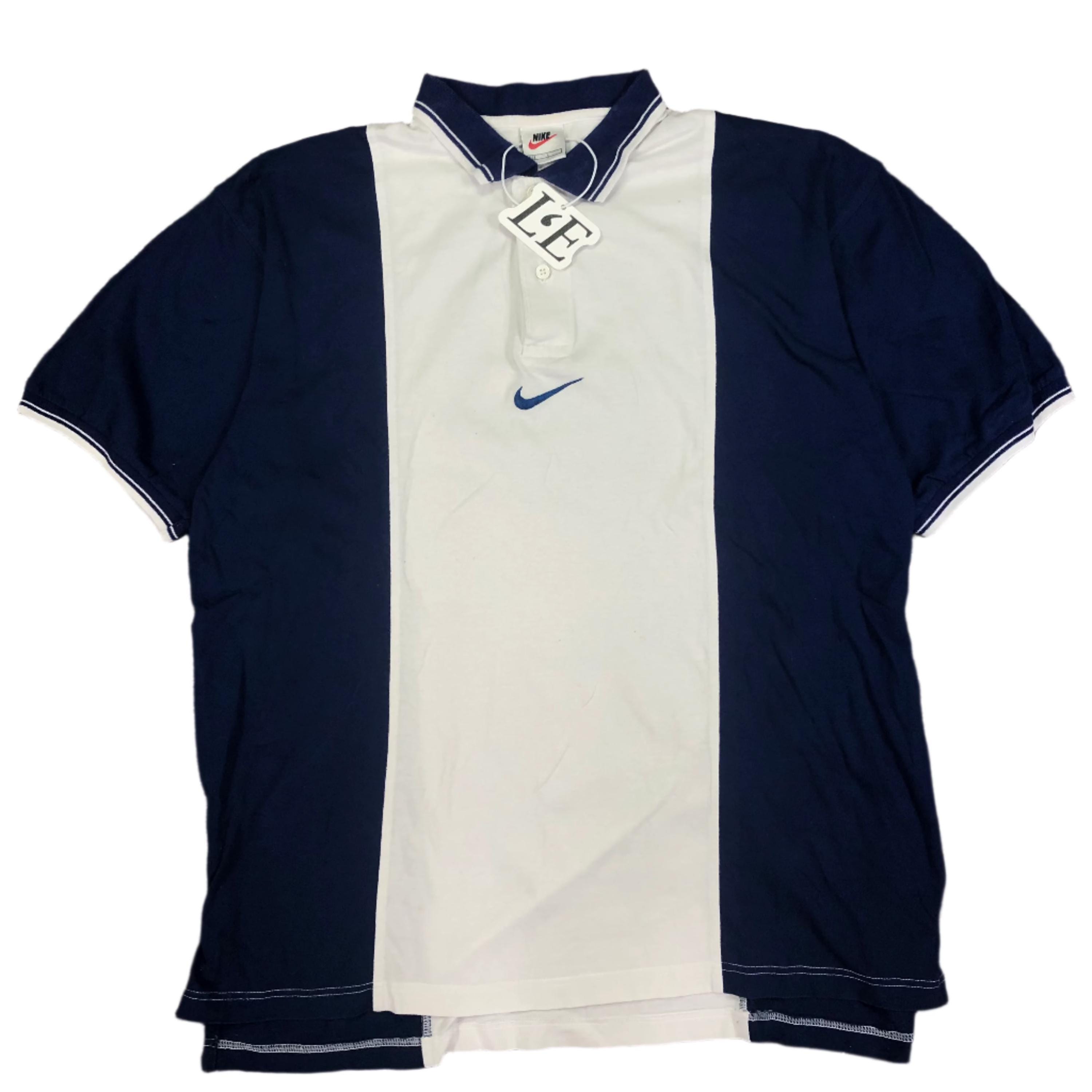 【NIKE】vintage polo Vintage NIKE Mens Polo Shirt Checkered Knit - Size XL | eBay