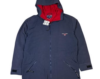 Vintage 1990s Polo Sport Fleece Lined Patchwork Jacket / Vintage