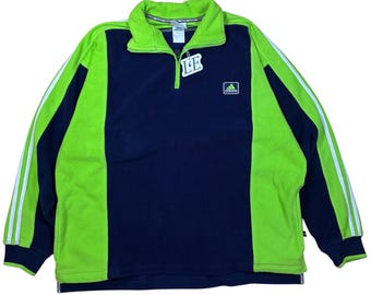 Men’s Vintage 90s Adidas Fleece Jacket  Size XL