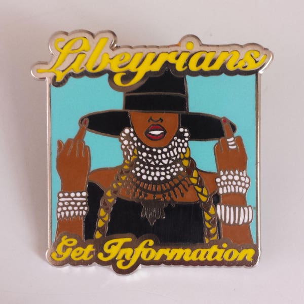 Libeyrians: Get Information Beyonce Enamel Pin