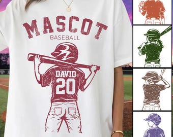 Custom Name and Number Baseball Mama Png, I'll Always Be Your Biggest Fan, Baseball Mom Png, Girly Baseball Png, Baseball Family Png