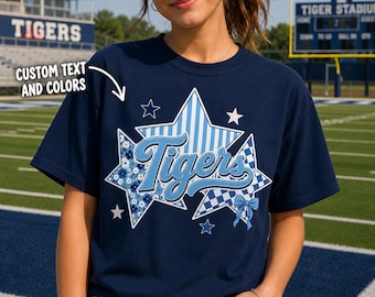 Custom School Mascot Football Baseball Hockey Design PNG, Custom School Team PNG, Custom Mascot PNG, School Spirit Png
