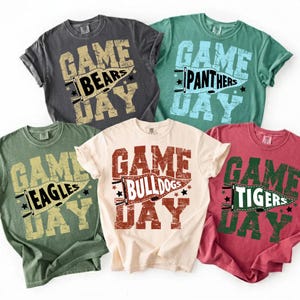 Custom Mascot Team Retro Png, School Spirit Game Day Png, Pennant Flag Png, Preppy School Spirits Png, Checkered Star Football Png