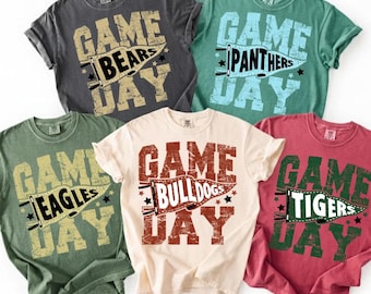 Custom Mascot Team Retro Png, School Spirit Game Day Png, Pennant Flag Png, Preppy School Spirits Png, Checkered Star Football Png