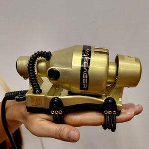 Powerful Double Speed Full Body Massager Corded Electric Handheld gold