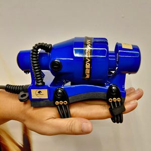 Powerful Double Speed Full Body Massager Corded Electric Handheld blue