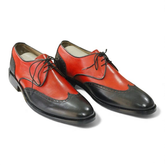 red designer dress shoes Oxfords