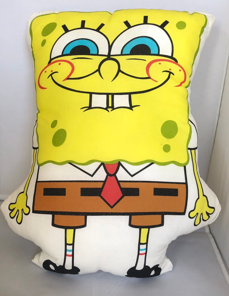 Spongebob Pillow Etsy