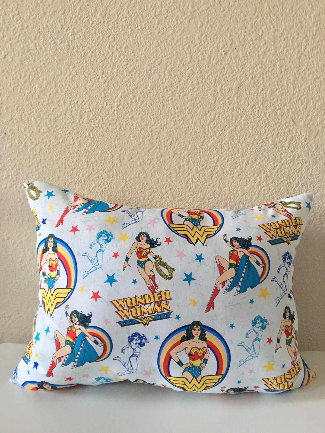 Wonder Woman Pillow Etsy