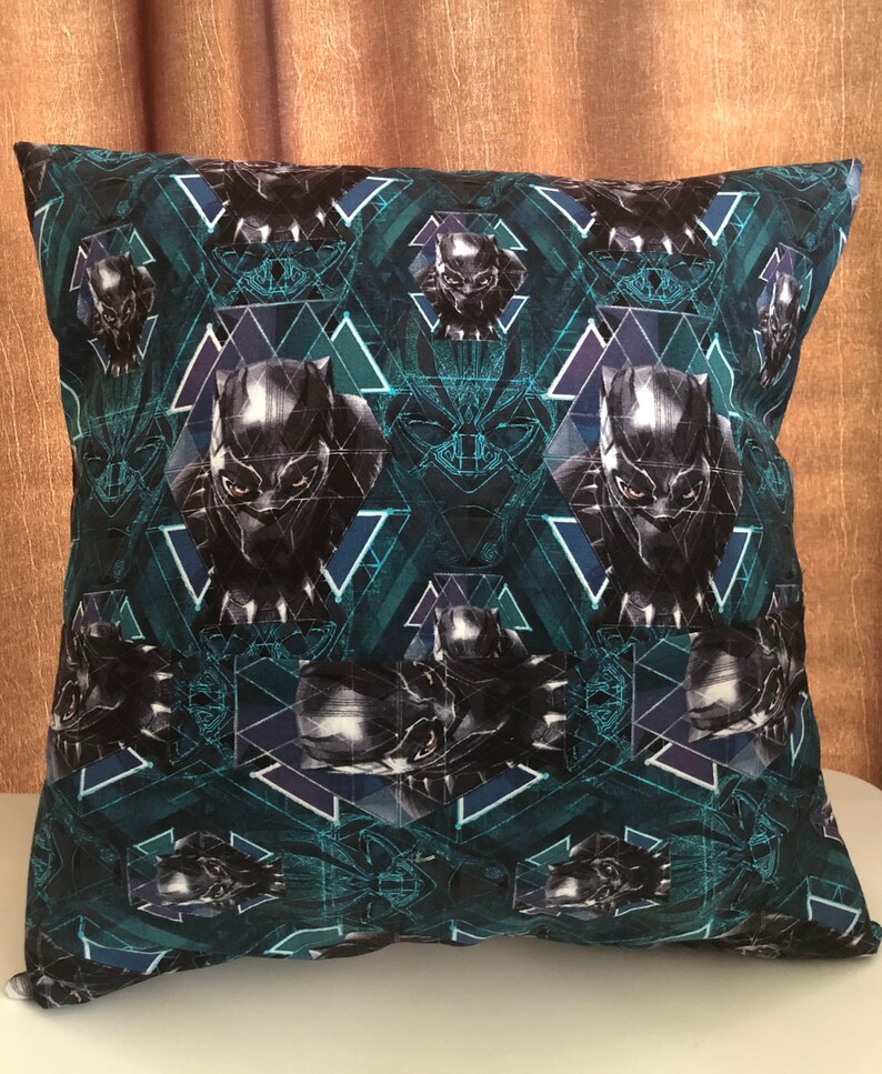 Black Panther Pillow Etsy