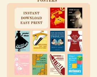 Blood Brothers 10 Key Quote Posters | Willy Russell | English Literature Classroom Display | KS3 & KS4 GCSE Revision
