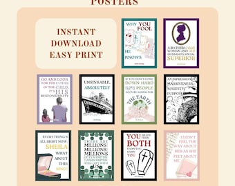 An Inspector Calls Key Quote Posters | Classroom Display | English Literature | GCSE | English Resource