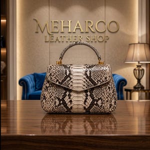 Meharco Textured Top Handle Satchel Bag, Structured Chic Shoulder Crossbody Tote