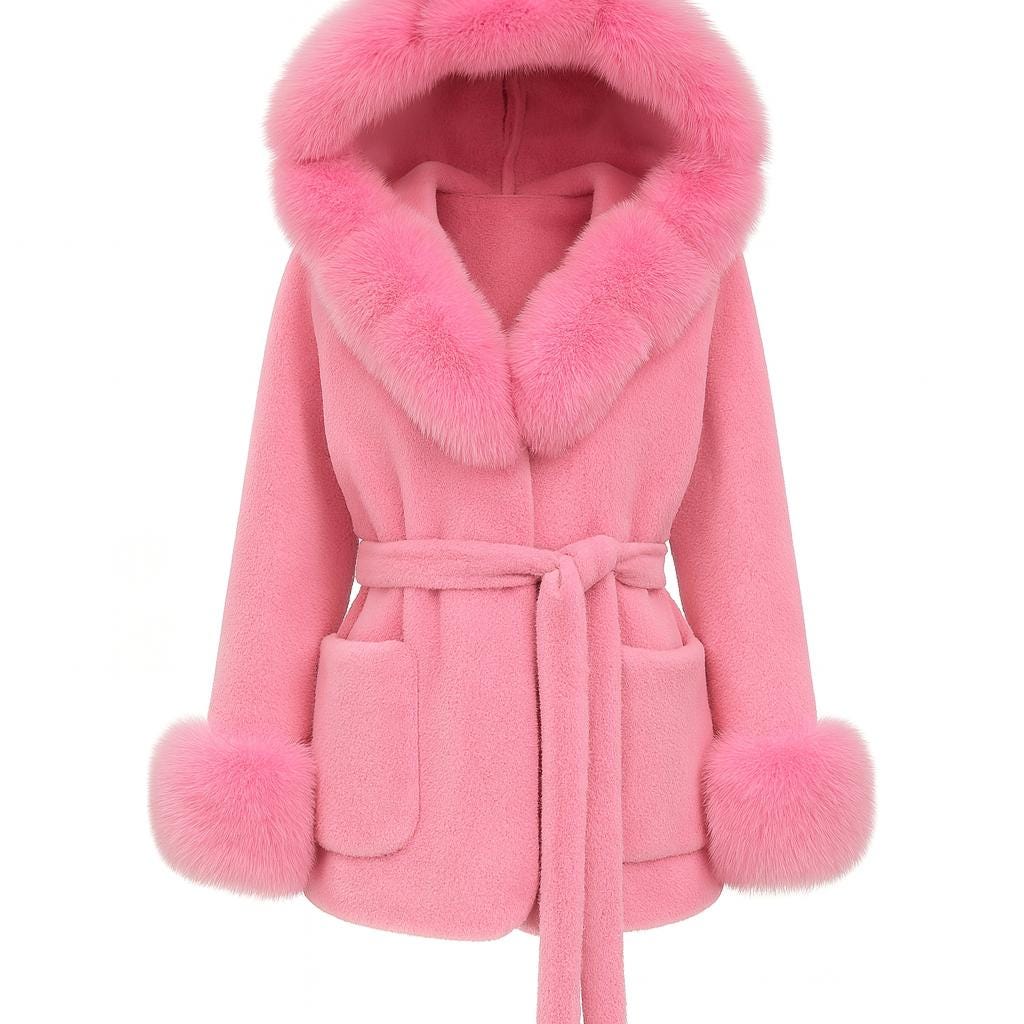 Pink Fur Coat Canada