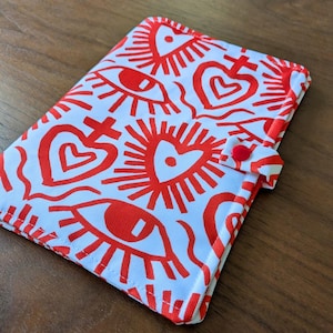 Copertina per libretto sanitario per neonati fatta a mano | Copertina per libretto sanitario personalizzabile | Regalo per neonati fatto a mano | Canailles Couture