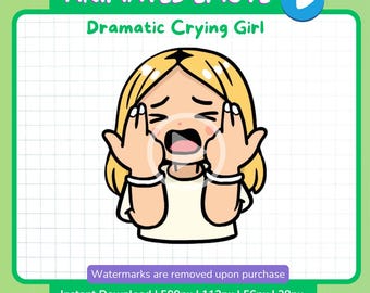 Mem „Proszę, pozwól mi się połączyć, bo się rozpłaczę” | Animowana emotka „Właśnie dostałem nowe paznokcie” | Emotka Twitch, streamerzy i Discord