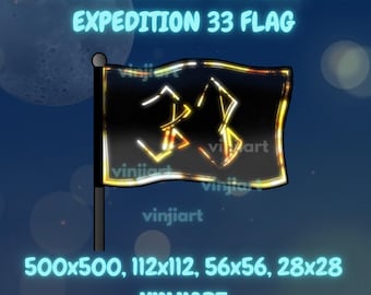 Op expeditie 33 geïnspireerde geanimeerde EMOTE ALERT Digitale download gif