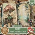Fairy Land Digital Junk Journal Papers, Fairy Garden Papers, Fairy Journal Papers, Fairy Junk Journal, Junk Journal Fairy, Junk Journal Kit product logo