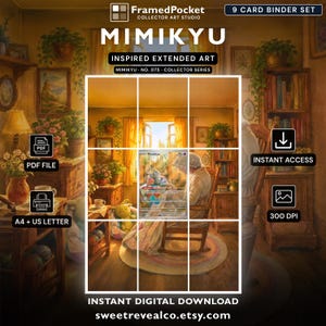 Mimikyu 075 Extended Binder Art Display (Digital Download)