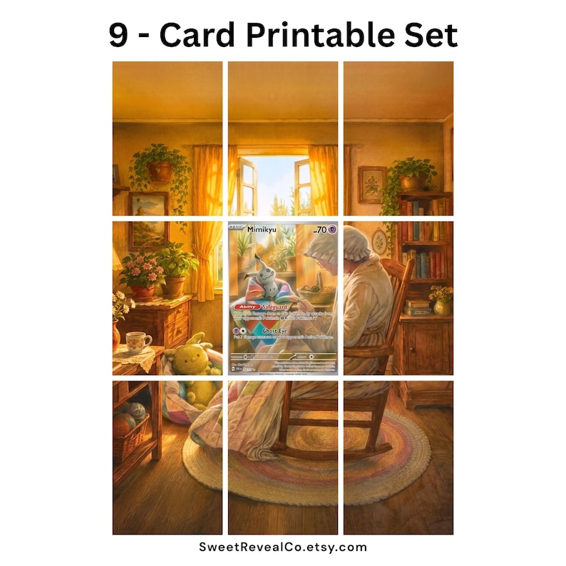 Mimikyu 075 Extended Binder Art Display (Digital Download)