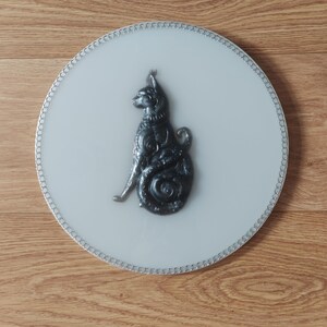 Metallic Sphynx Cat Wall Art