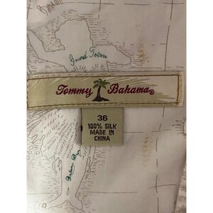 Tommy Bahama Mens 36 Brown 100% Silk Double Pleated Chino Shorts Solid Luxury 画像 3