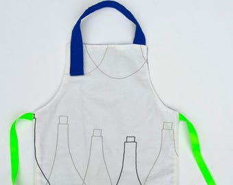 Children's Apron for Cooking, Crafting and Art!