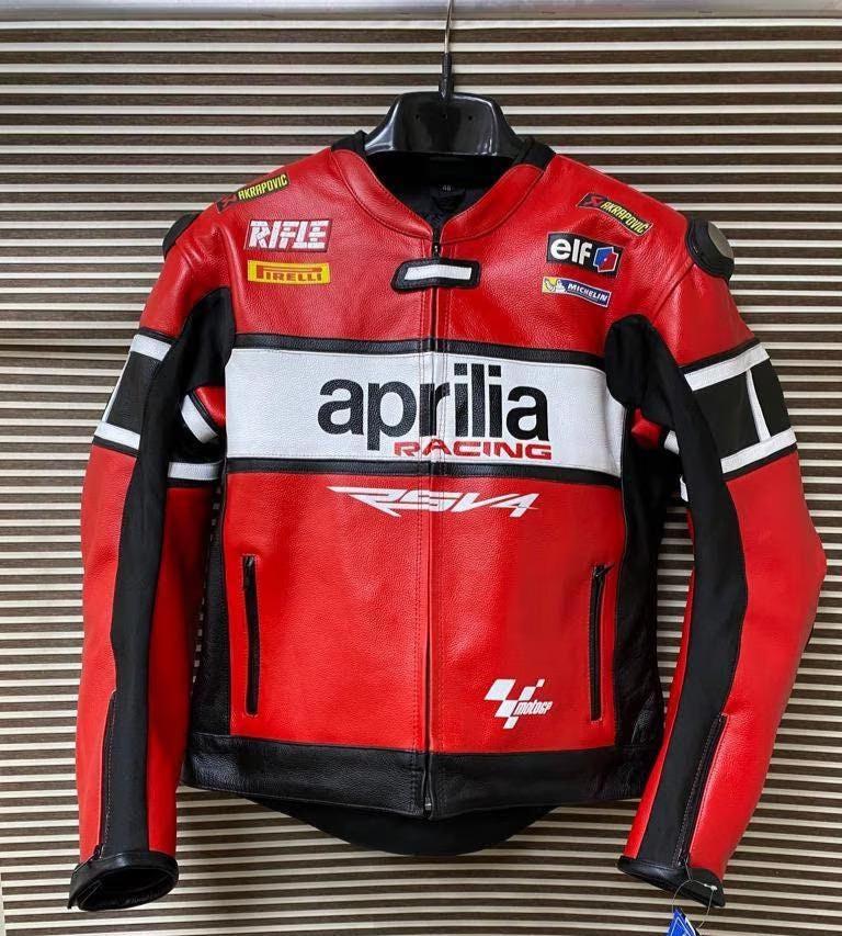 Motorbike Jacket Blouson Moto Aprilia Racing Motogp Racing Jacket