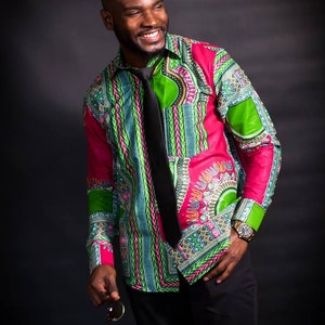 African clothing, Black Dashiki For Men&#39;s, African dashiki shirts, men Dashiki, African Clothing, Men&#39;s Tailored dashiki, African fashion,